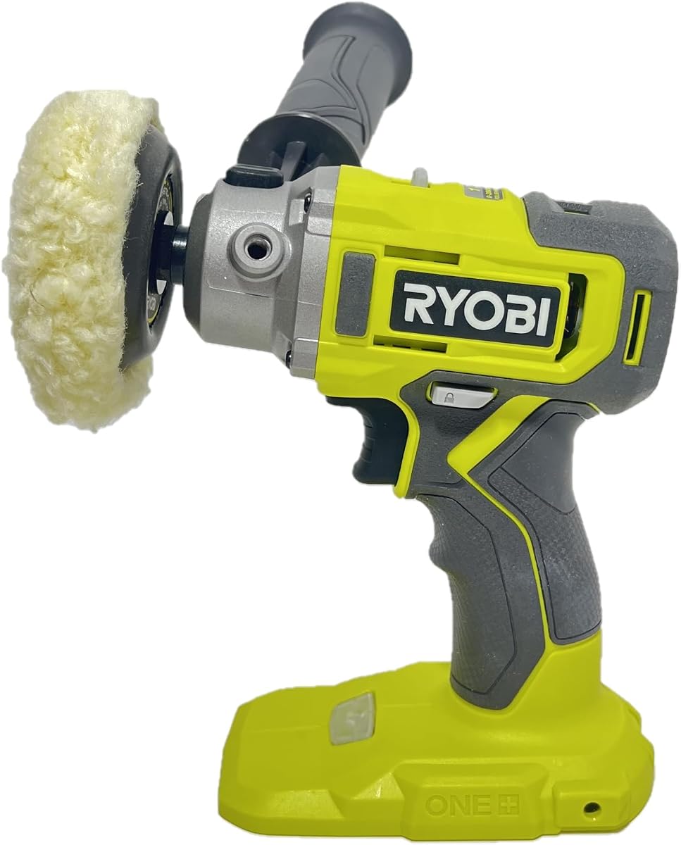 RYOBI ONE 18V Cordless 3 in. Variable Speed Detail Polisher/Sander Tool Only PBF102B PBF102B | Battery and Charger Sold Separately