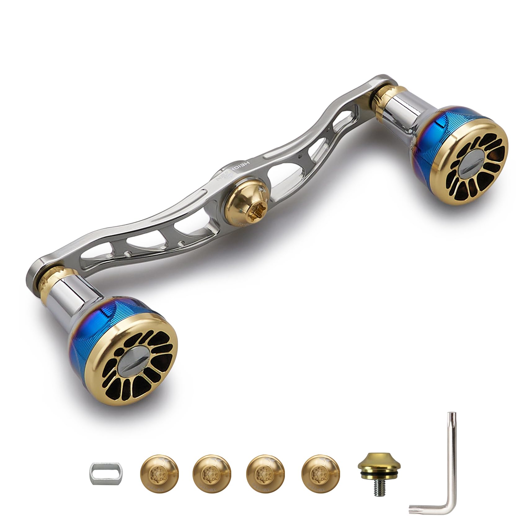 Amazon.co.jp: HEIGHTEN V2.0 105/115mm ベイト リール ハンドル 航空