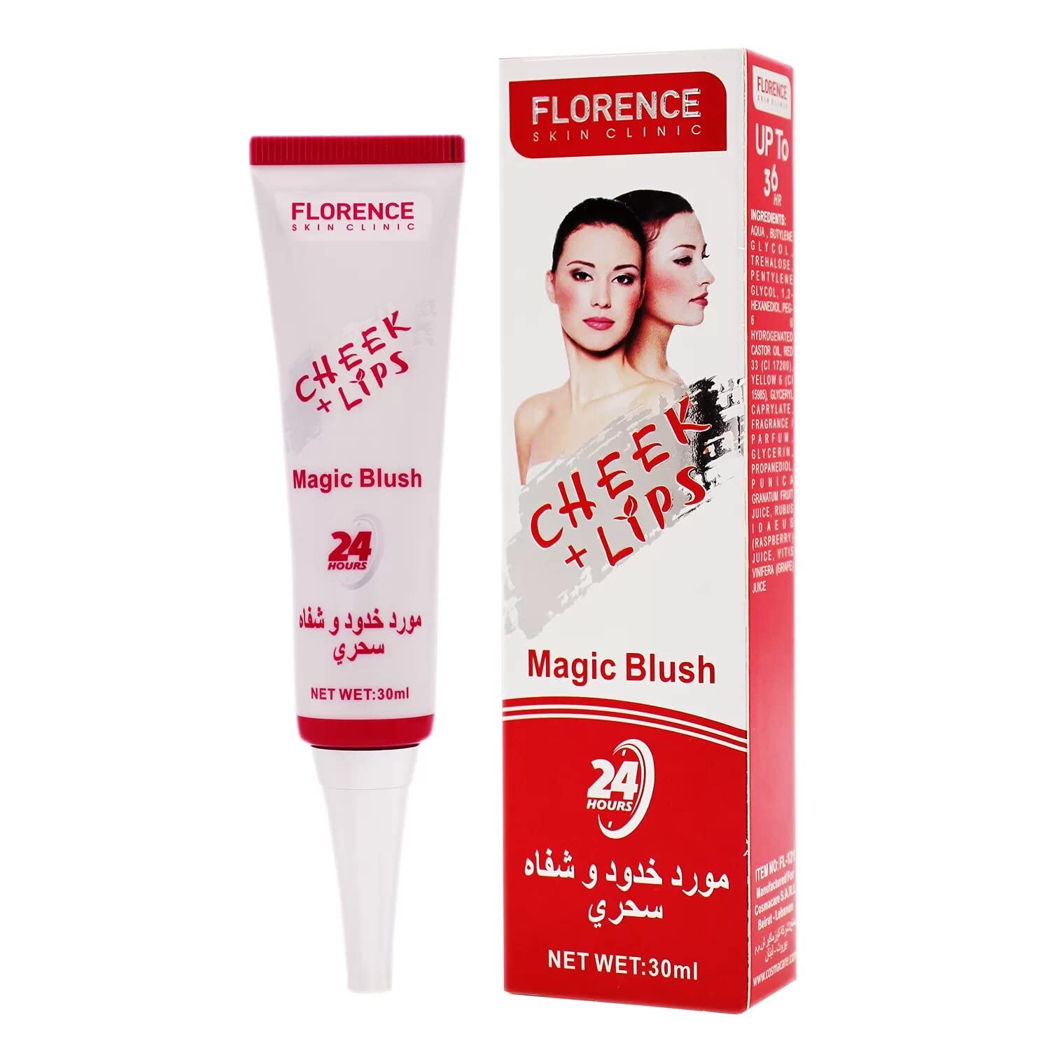 24Hrs MAGIC BLUSH CHEEK + LIPS 30ML