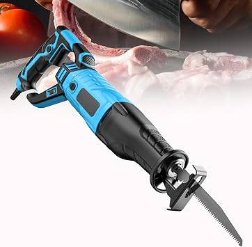 Electric Bone Saw Commercial Home Butchers Saw Electric Hand Saw Meat Cutter Kit 110V Electric Hand Saw Meat Cutter Kit Hacksaw Handheld Cordless Tools,1050W