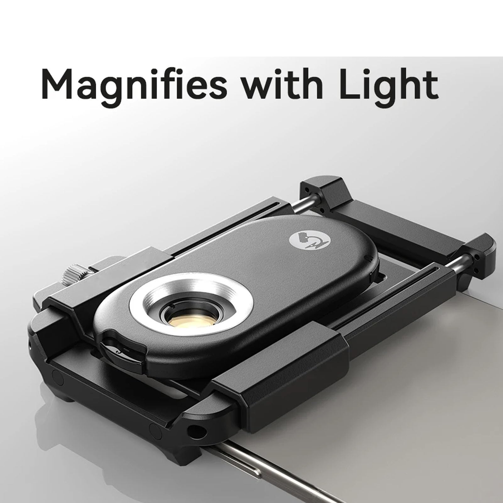 Mini Microscopio de Bolsillo para Teléfono con Iluminación LED y Clip Universal, Accesorios Portátiles para Cámara de Microscopio Digital para Teléfono Inteligente, Filtro (200X)