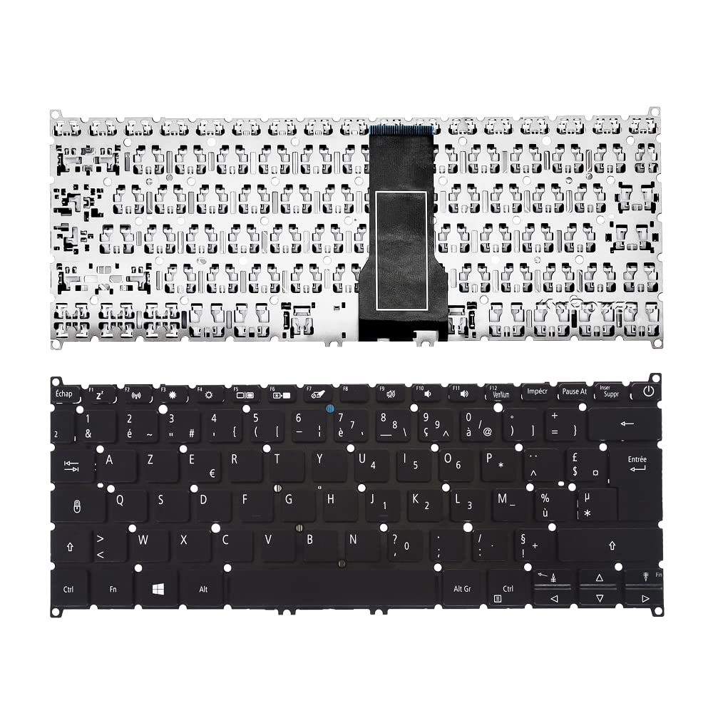 Clavier Azerty Français de remplacement pour PC portable Acer Aspire 3 A314 - 4