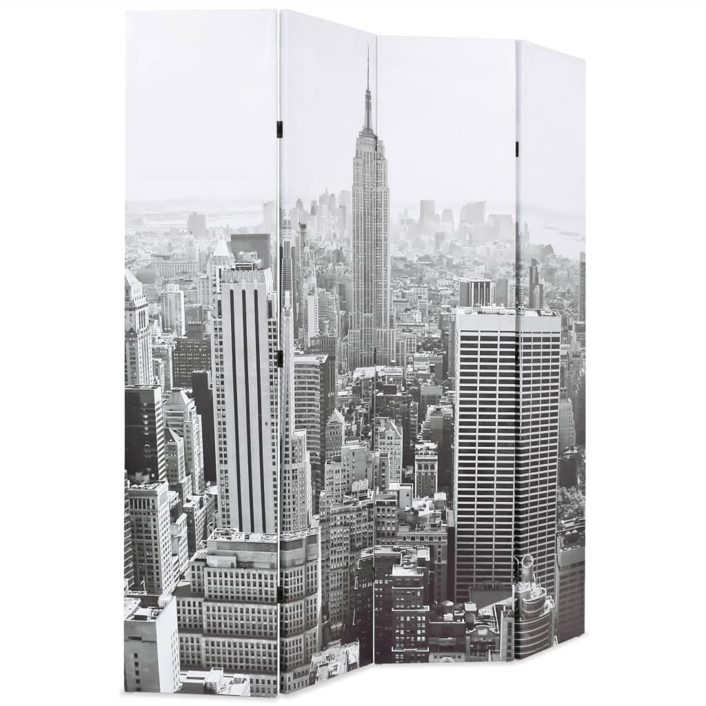 Paravent mobile pour optimiser l'espace d'un studio avec cloison amovible New York
