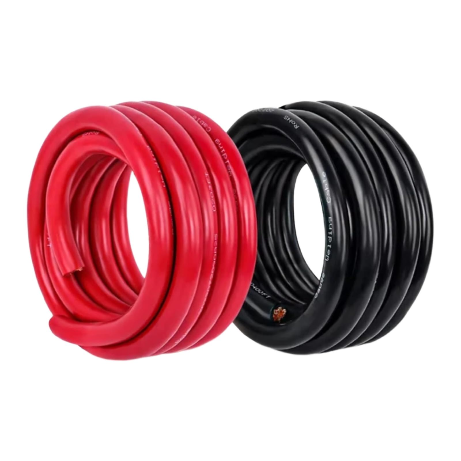 Cable eléctrico 1 m 10 m 50 mm2 1/0 AWG (rojo; 0 AWG-50 mm2; 10 m)