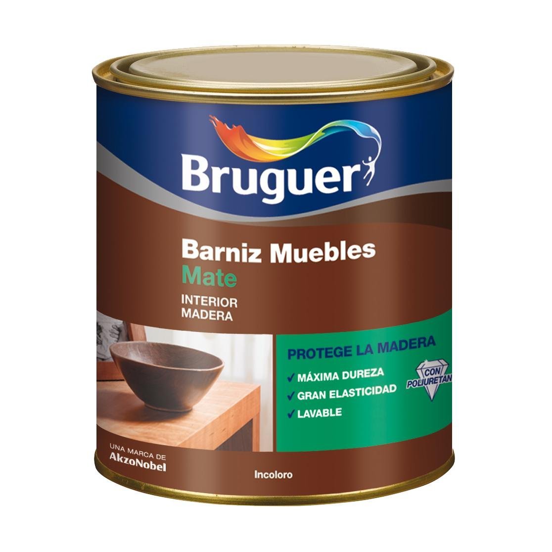 BRUGUER Barniz Muebles Mate 4 L