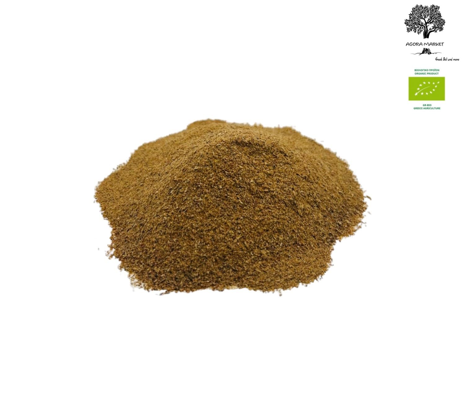 Harina de Algarroba Orgánica Certificada Griega 85g - 1,95Kg Sin Gluten (1950 gramos)