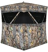 2-3 Person Pop Up Ground Blind, Portable Hunting Blind With 360 Degree &ndash