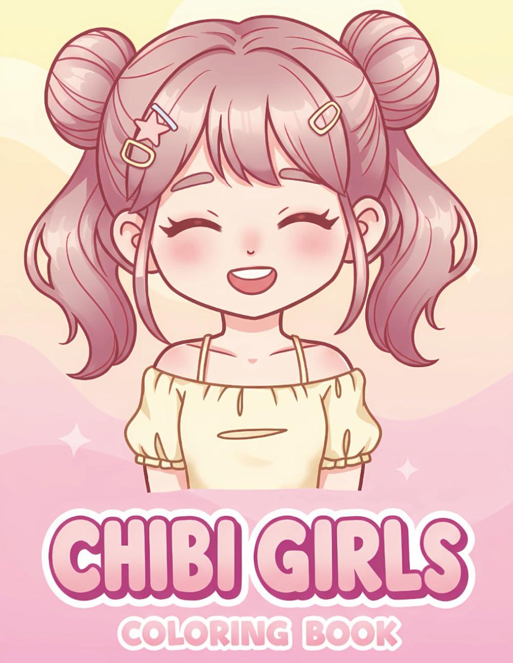 Chibi Girls: A Fun Coloring Book Collection with Over 60 Beautiful Designs