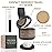 VOLLUCK Root Touch up Powder, Instant Hairline Powder for Thinning Areas and Gray Hair Coverage, Natural and Non-greasy Root Cover up for Women and Men (Blonde, 0.14 Ounce)