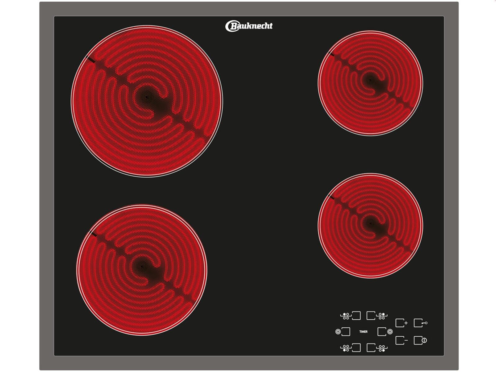 Bauknecht ctar 8640 en cristal de cerámica quemador Cocina Autark Koch Interfaz de 60 cm