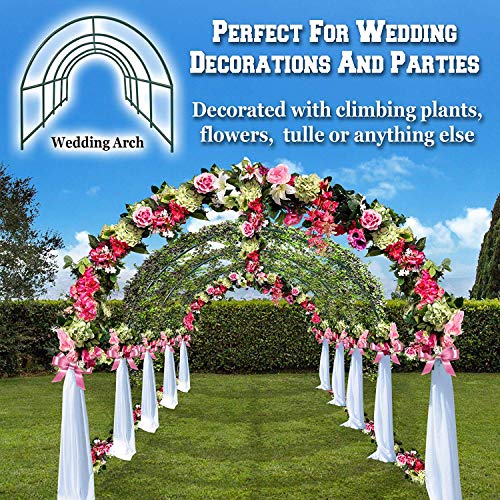 BenefitUSA Multiple Size Greenhouse Frame (24.6'x10'x7')