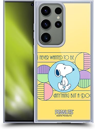 Miniatura 387 de Head Case Designs Funda de gel suave con licencia oficial de Peanuts House Snoopy Deco Dreams compatible con Samsung Galaxy S23 5G Casa,Blue