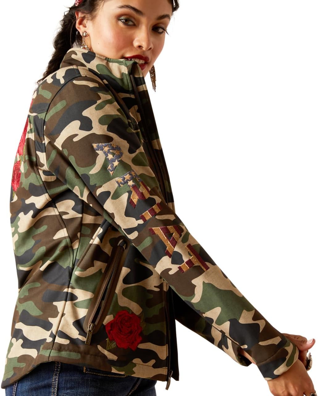 ARIAT Womens Team Softshell Rodeo Quincy Jacket