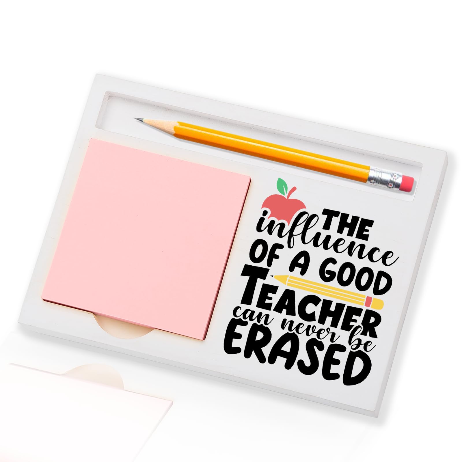L'influenza di un buon insegnante non può mai essere cancellato supporti | BBY3 - Porta foglietti adesivi con citazione per la settimana del ritorno a scuola, idea regalo per insegnanti
