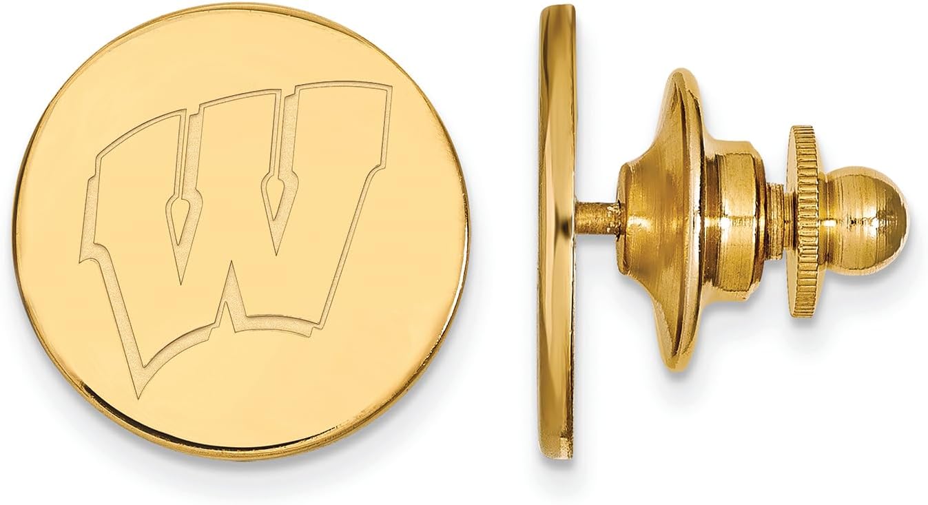 Wisconsin Lapel Pin (Gold Plated)