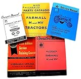 Farmall H HV Tractor Service, Parts and Operators Manuals for Chassis, Engine, Hydraulics Lift-All,...