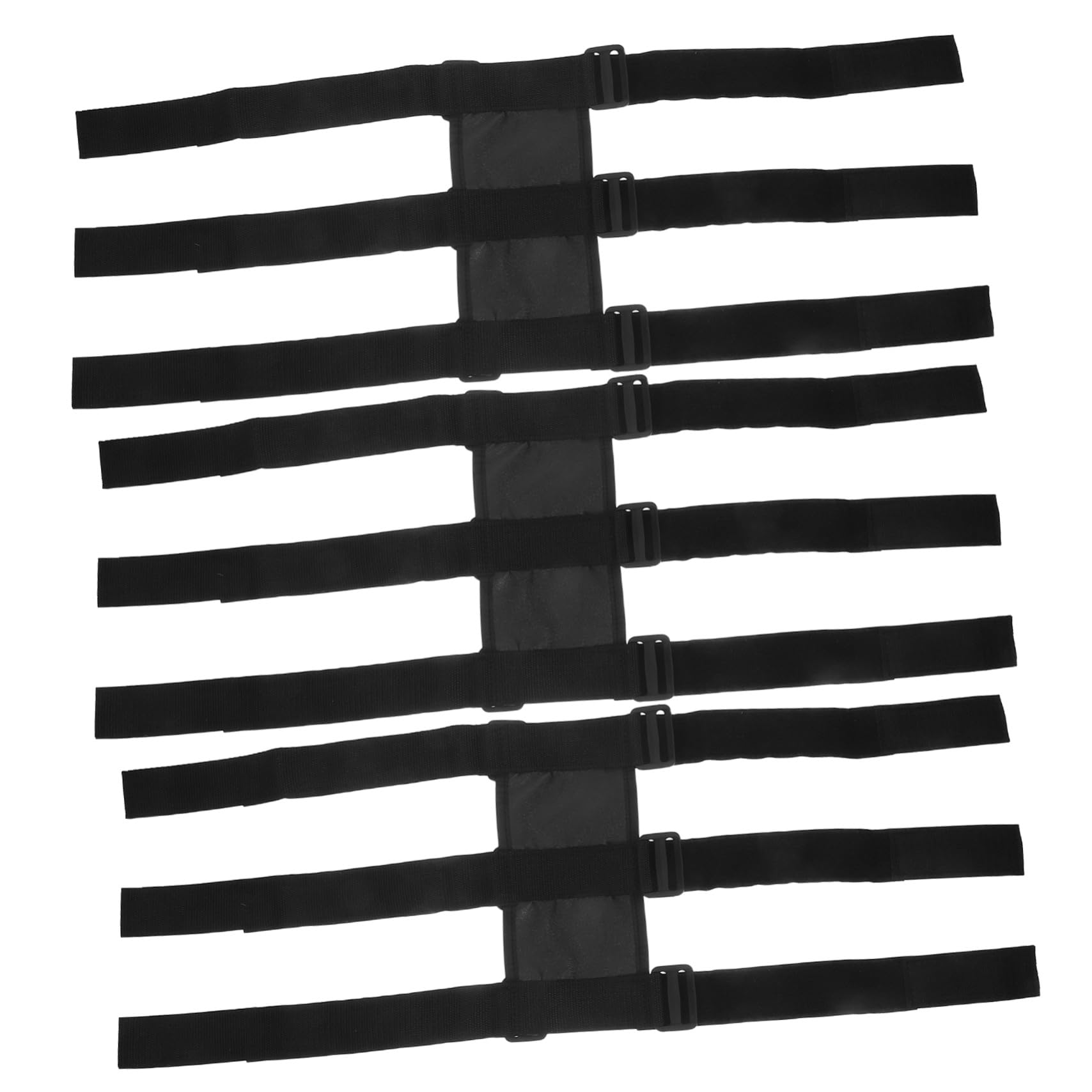 PRETYZOOM 15 Correas Para Extintor Correa De Fijación Universal Para Extintor Soporte Ajustable De Nailon Negro