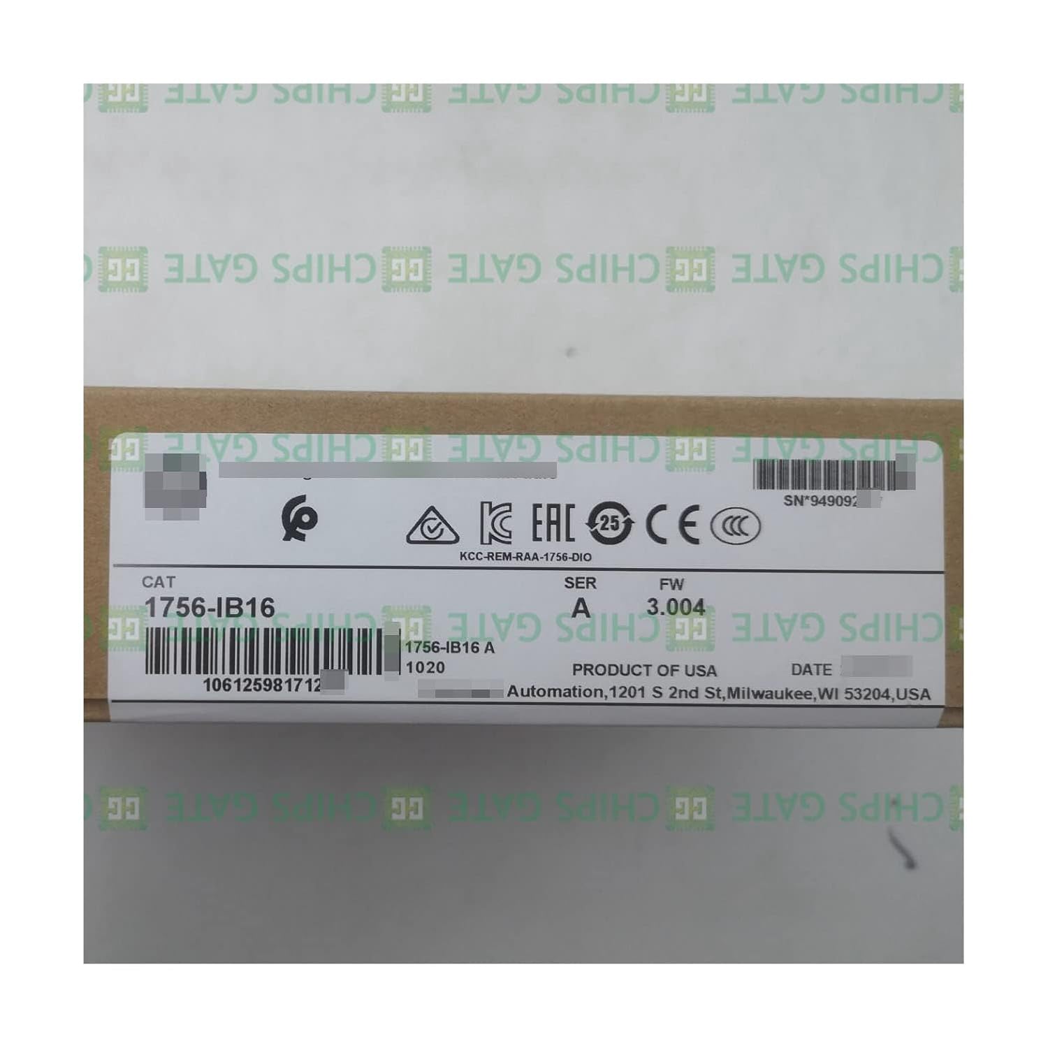 New Sealed 1756-IB16 /A Input Module