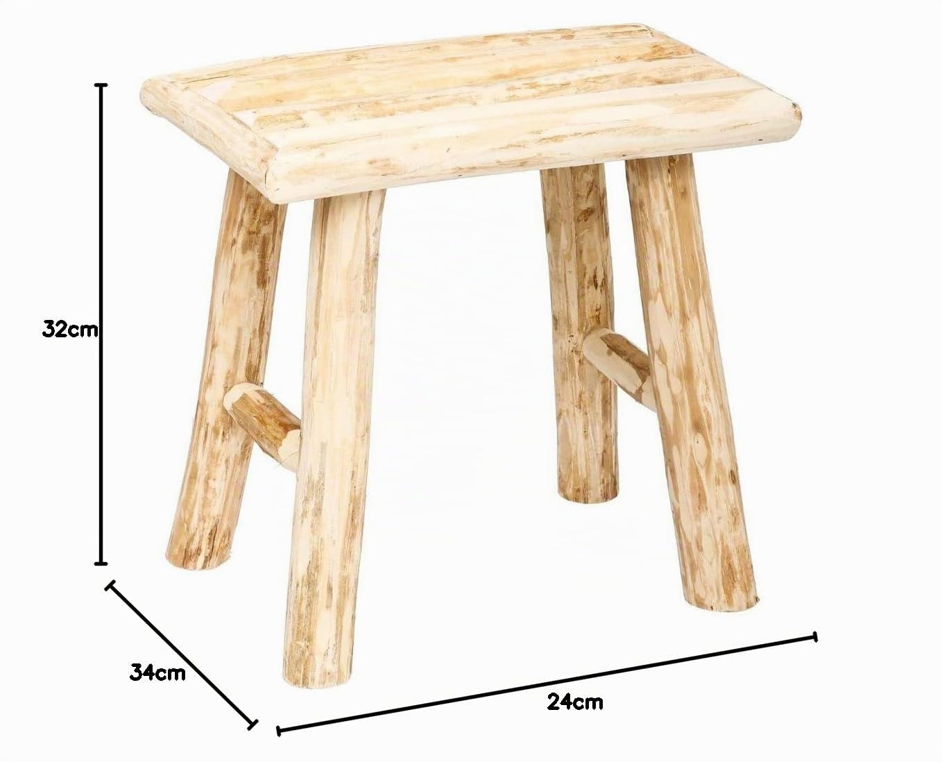 ATMOSPHERA CREATEUR D'INTERIEUR - Sgabello in pioppo Woody