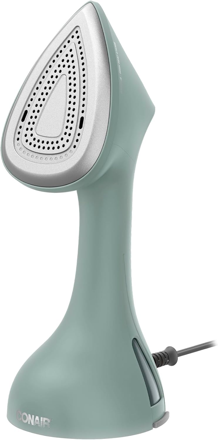 Conair ExtremeSteam Steam & Press 2-in-1 Iron & Steamer, Press Steamer for Clothes, Continuous Steam, Iron-Shaped Soleplate, For Home, Office or Travel