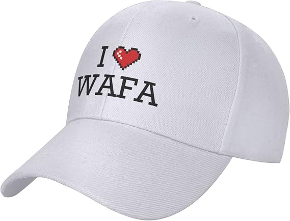 Graphic Hats for Men I Love Wafa Casquette Hats for Women Fashionable