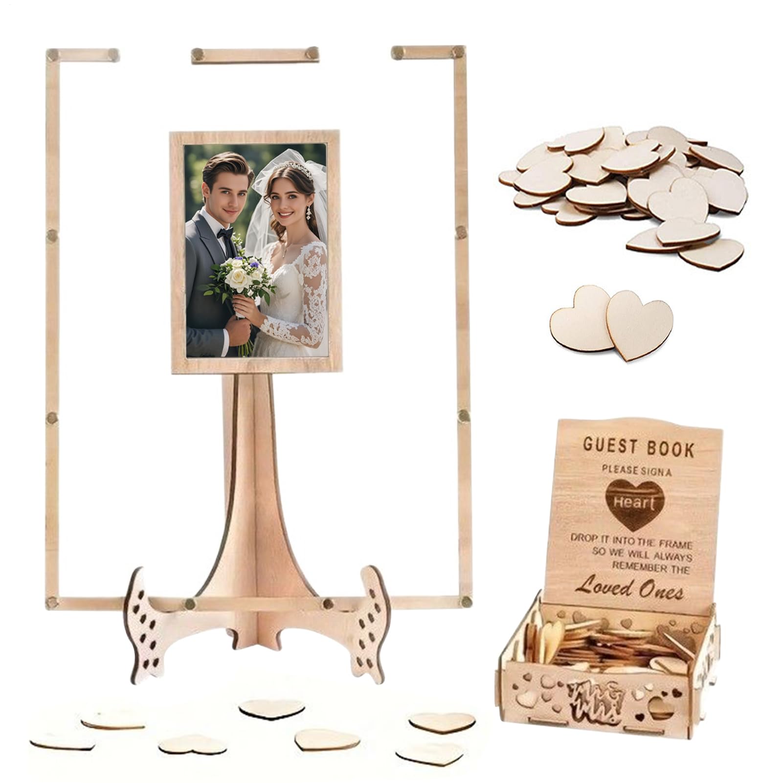 Cornici da parete: foto decorative. Il design in legno resistente e facile da montare migliora l'arredamento della casa per soggiorno, camera da e pareti 'ufficio sui ricordi di famiglia e