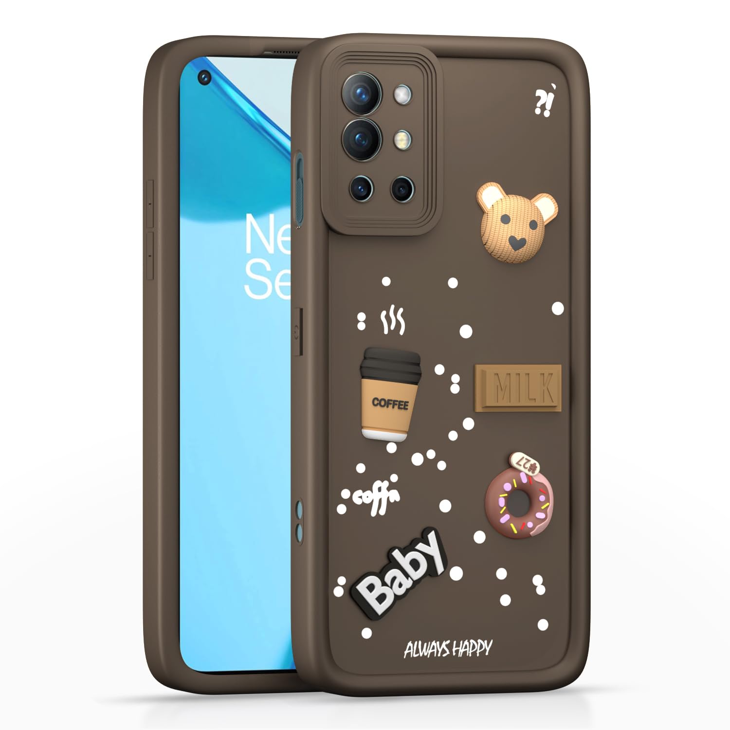 OnePlus 9R 5G · Brown