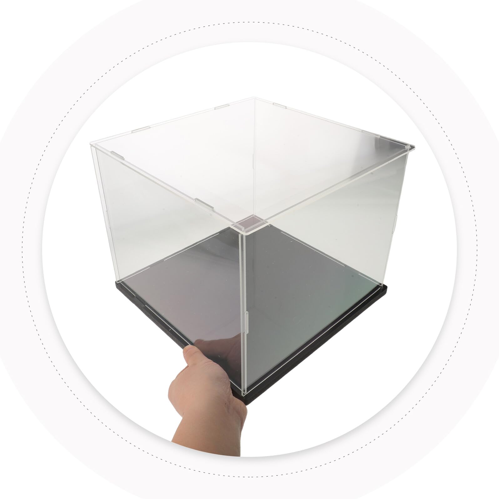 Protector de Precisión para Báscula de Gemas Resistente y Duradero de Acrílico para Uso en Cocina y Laboratorio