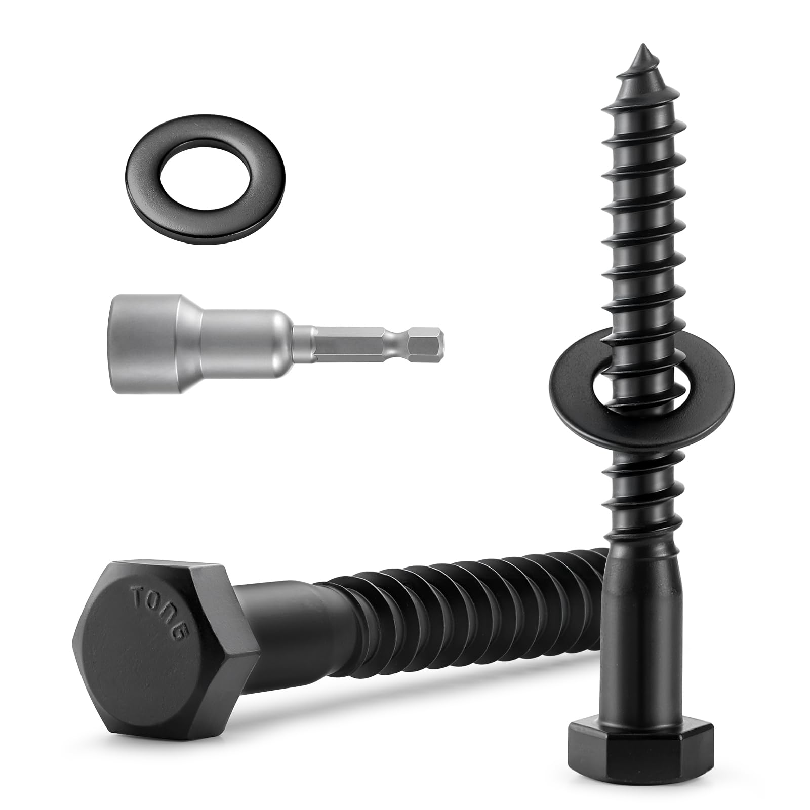 Stainless Steel Lag Screws - 12 Sets, FREE SHIPPING -7