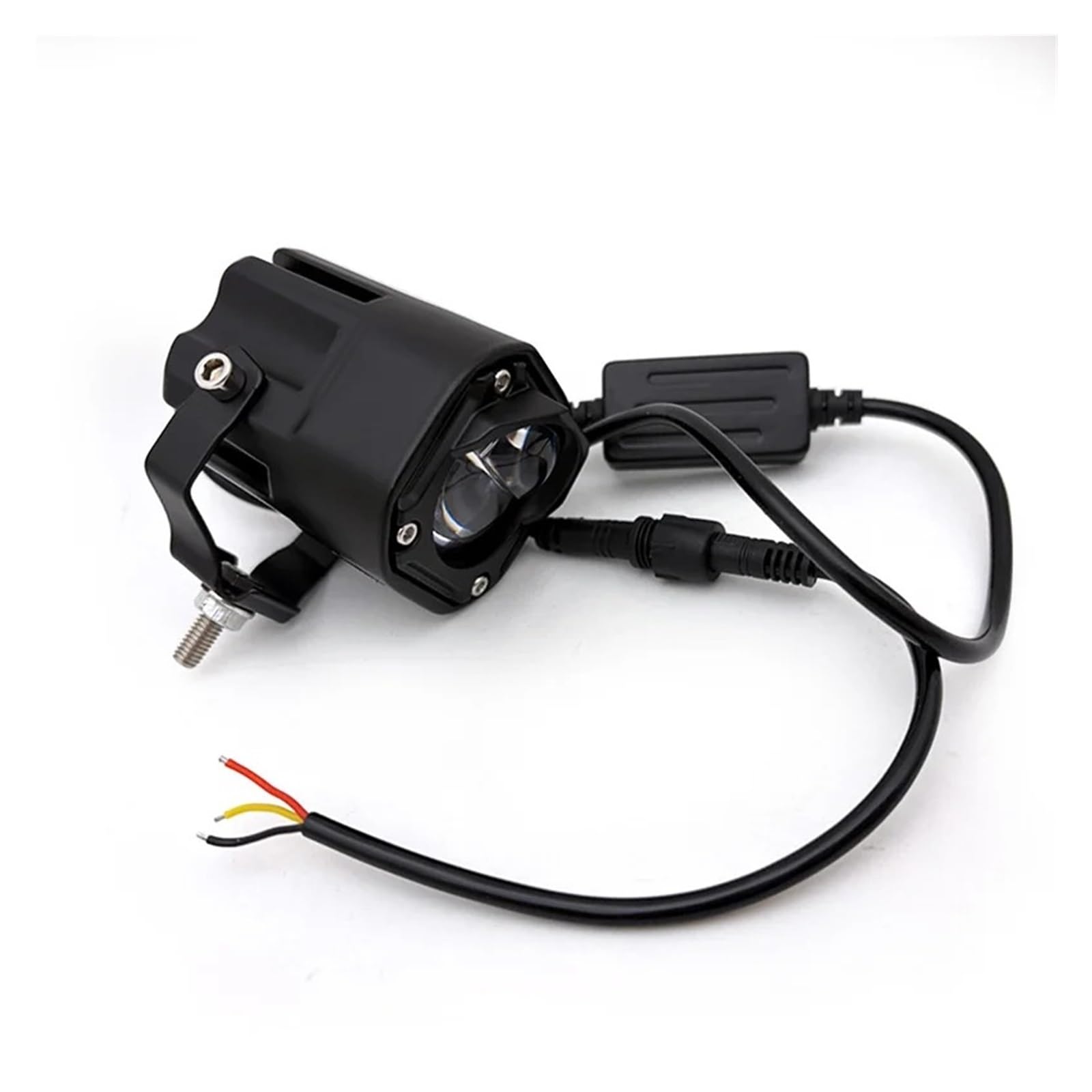 Lámpara Led Antiniebla Trabajo Para Motocicleta Faro Para Conducir Correr Súper Brillante 12V 24V 4x4 Foco Haz Alto/bajo Faros De Motocicleta(2X white yellow)
