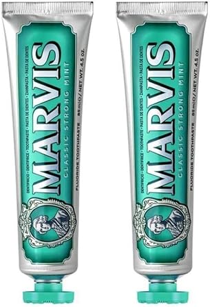 Marvis Classic Strong Mint Yo un Naneli Di  Macunu, 85 ML x 2 Adet Set