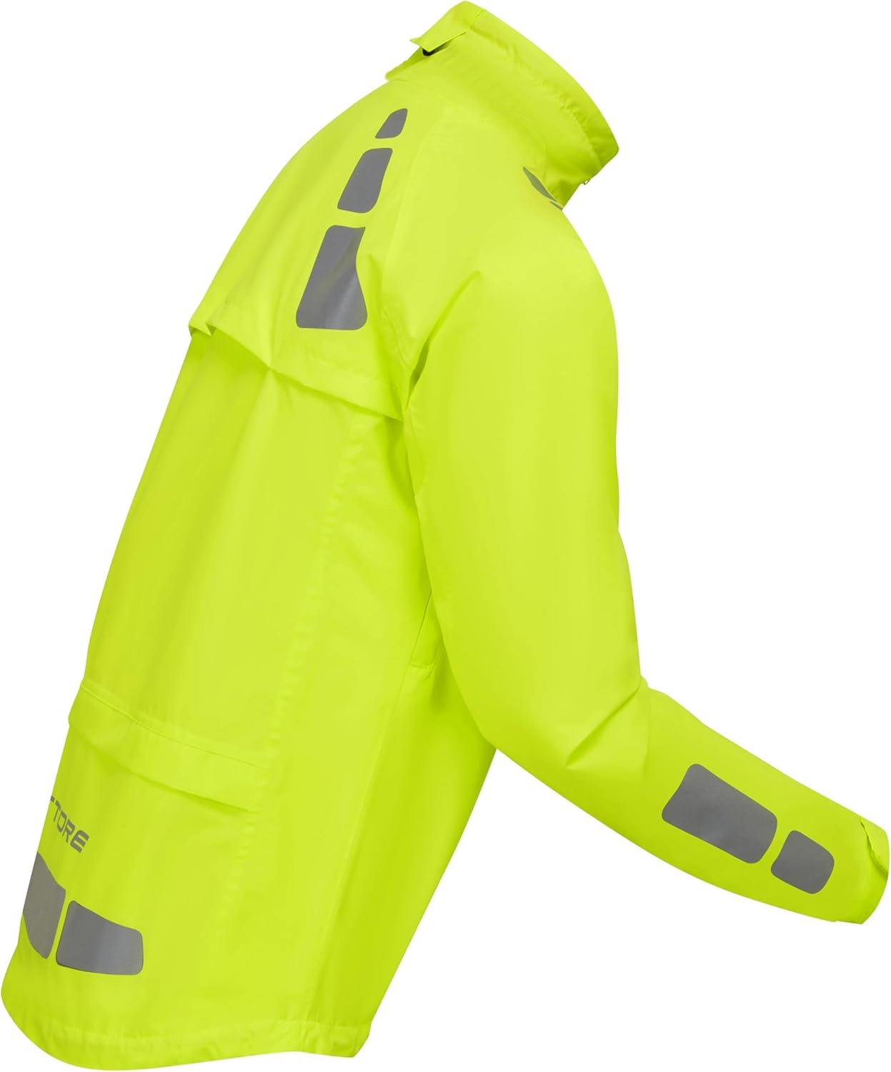 Ettore Mens Cycling Jacket Waterproof Breathable High Visibility - Night Eagle Evo