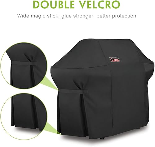 Miniatura 5 de 7108 Premium Grill Cover para parrilla Weber Summit 400 Series (comparado con la cubierta de parrilla Weber 7108) incluyendo cepillo de parrilla y