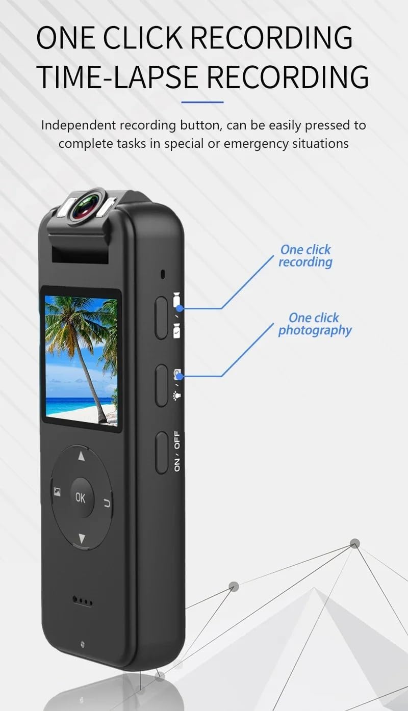 Diagram illustrating the 180-degree lens rotation capability of the CS09 Mini Camera.