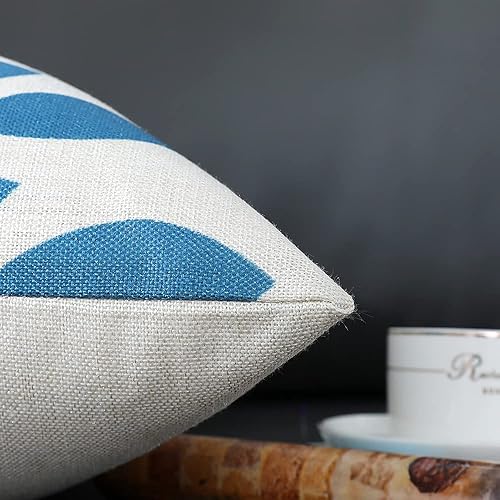 Vista 28 de Homefeelzydys Fundas de almohada de 18 x 18 pulgadas, fundas de almohada de 18 x 18 pulgadas, fundas de almohada cuadradas, juego de 4 fundas