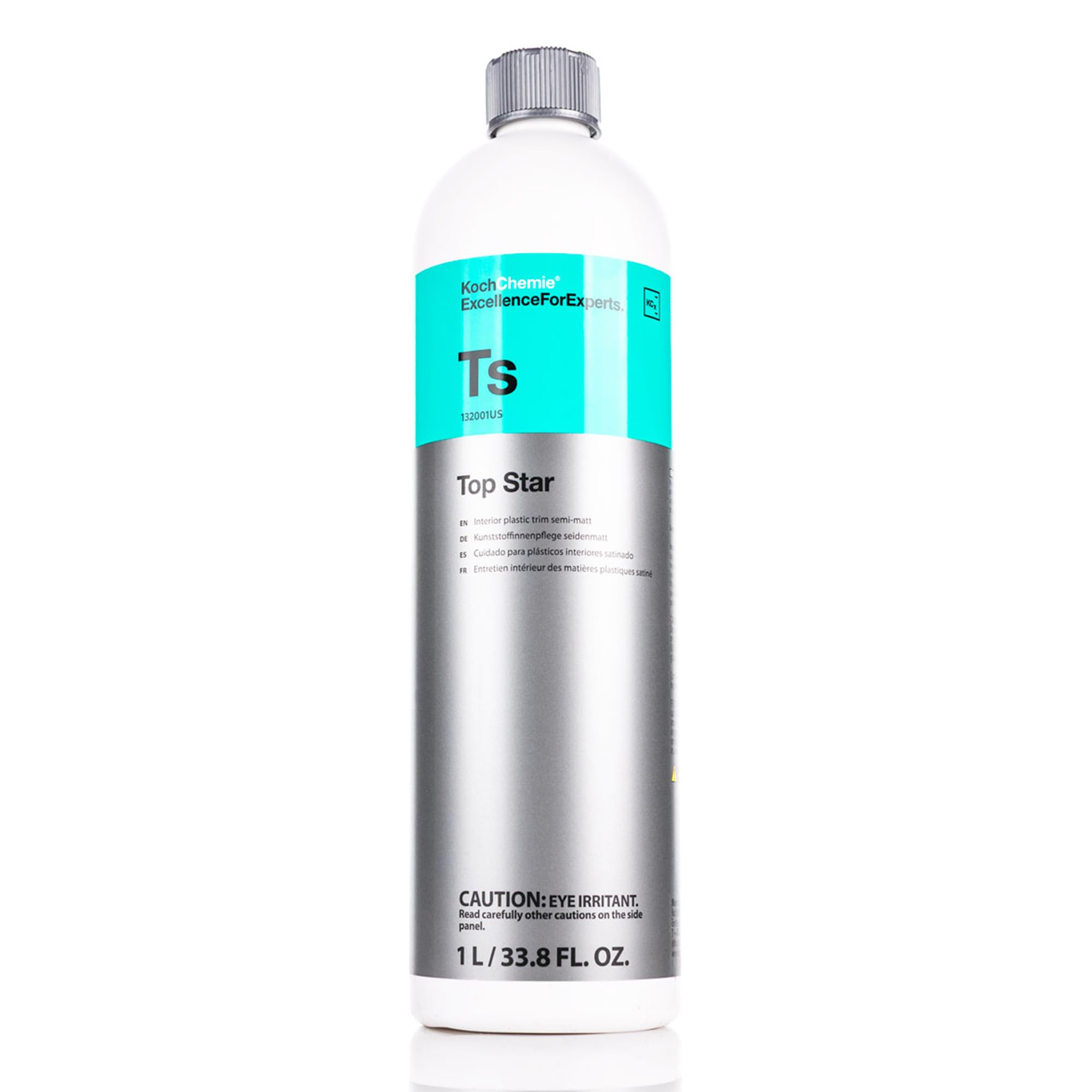KOCHCHEMIETS - Top Star - Interior Plastic and Vinyl Conditioner, UV Protection, Interior Plastic, Dash, Vinyl & Leather, Like New OEM Finish (1 Liter)