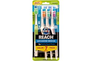 REACH Advanced Design Tongue Cleaner For Adults