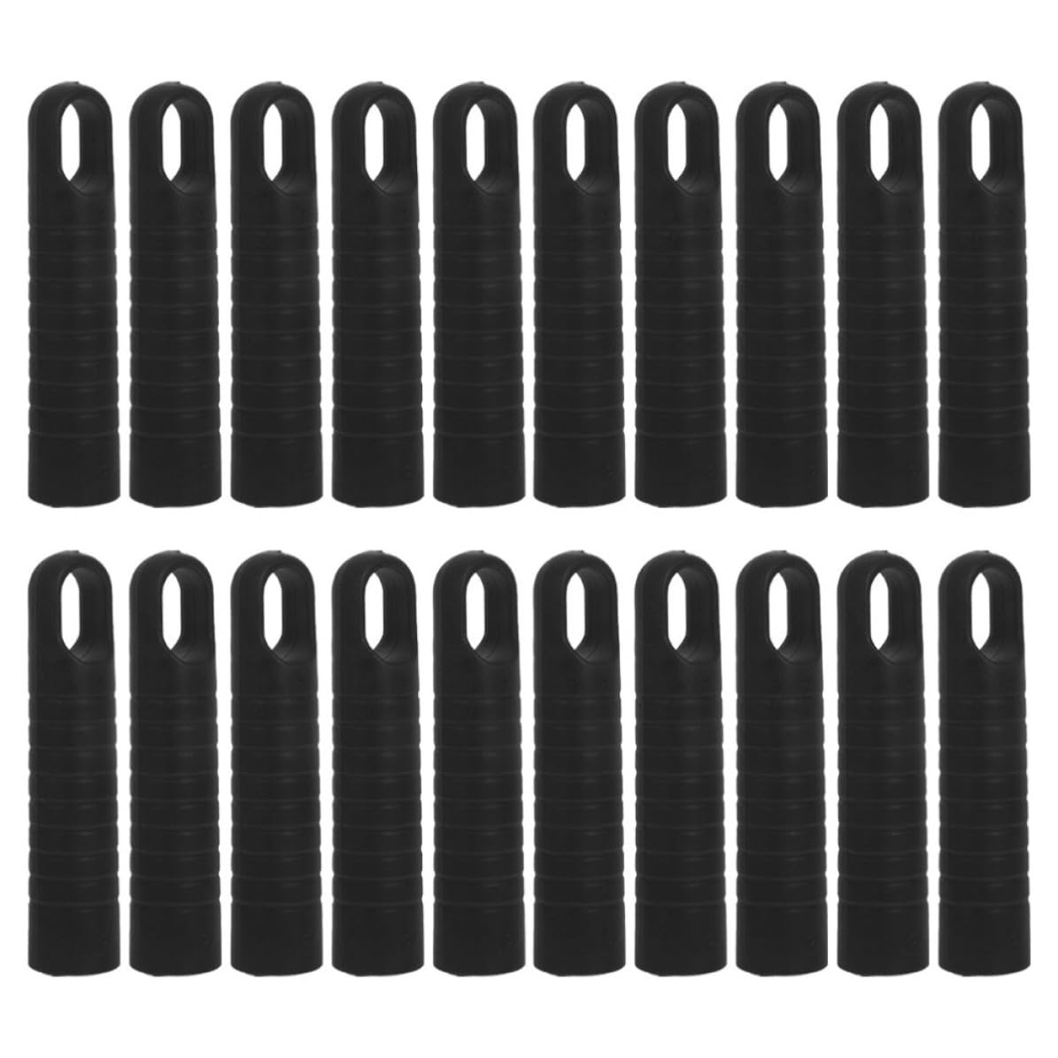 CRAFTHROU Accesorios para Fregona de 25mm con Anillo de Bloqueo y Tapa Protectora, 20 Uds