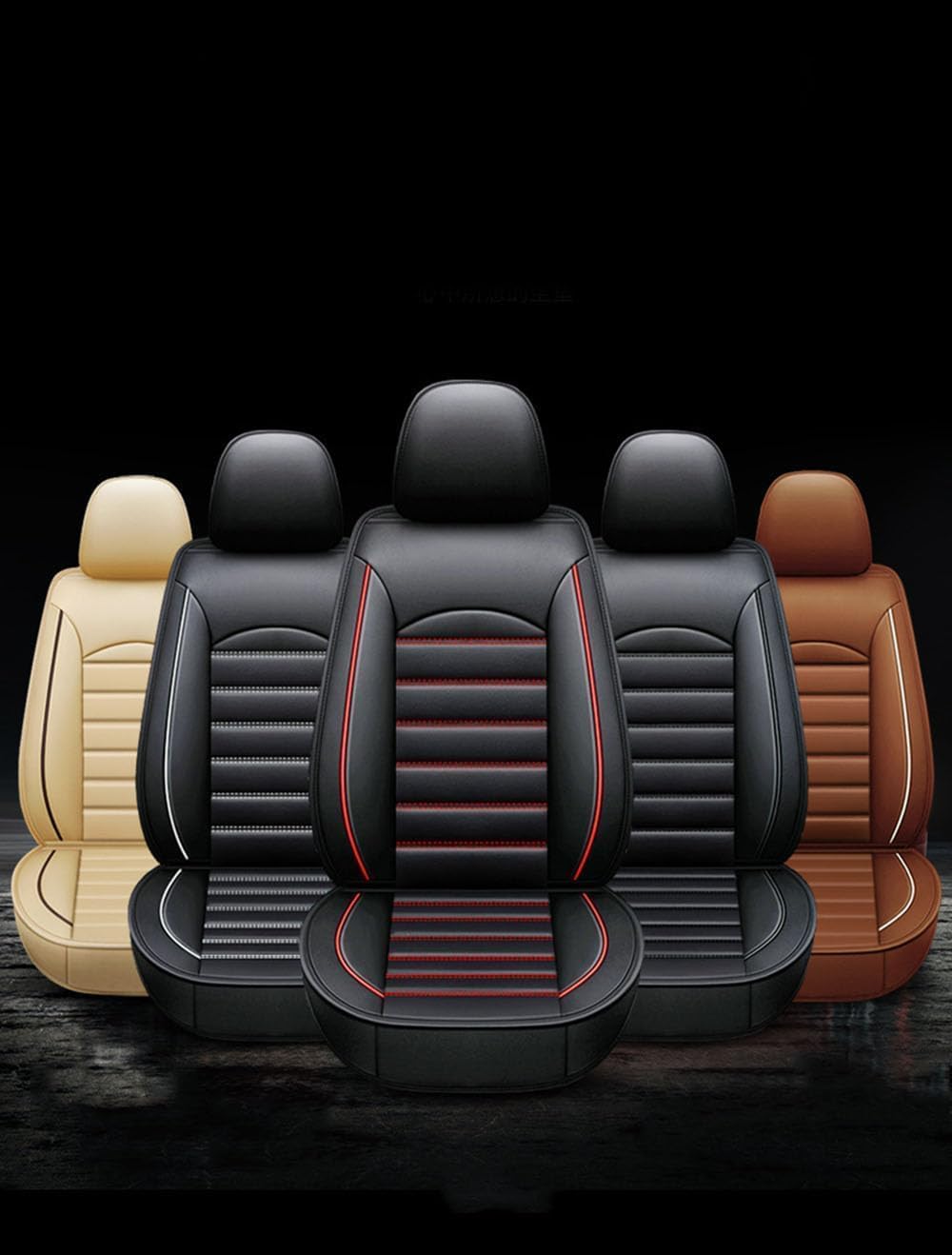 Lederen Autostoelhoezen Complete Set voor 5 Seats Dacia Bigster 2025