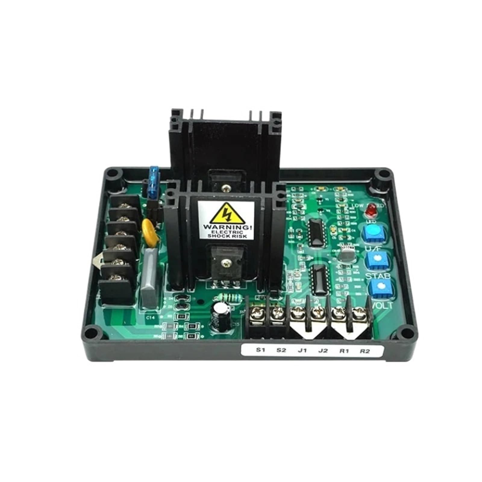 CSKWLLNBC 1pcs GAVR20A Brushless Generator 20A AVR Voltage Stabilizer Regulator GAVR-20A