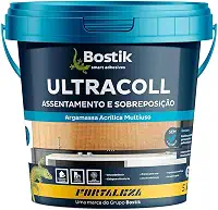 FORTALEZA Argamassa Acrílica Ultracoll – Alta Aderência para Revestimentos de Cerâmica e Porcelanato – Ideal para Paredes e Pisos – Uso Interno e Externo – 5kg