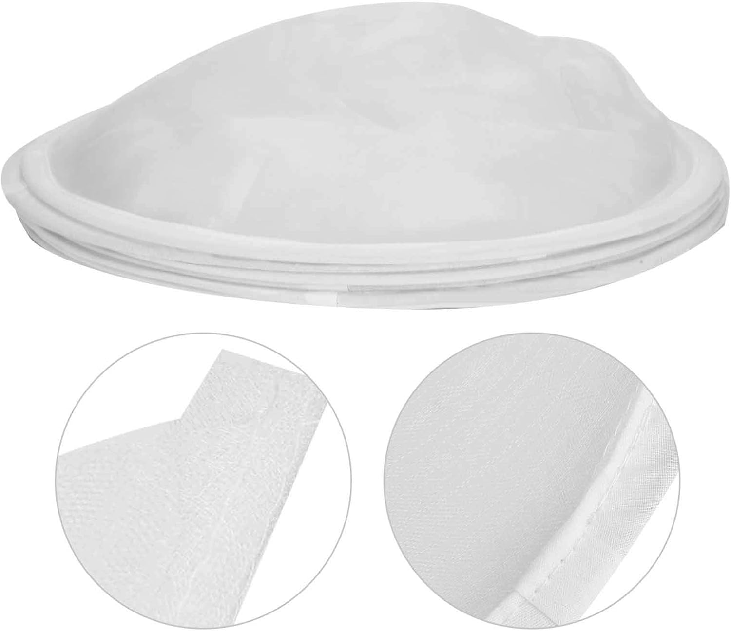 Gavigain Honey Mesh Strainer Fine Nylon Filter Cloth Red Wine Filtration Net Cone Honey Filter for Honey Extraction