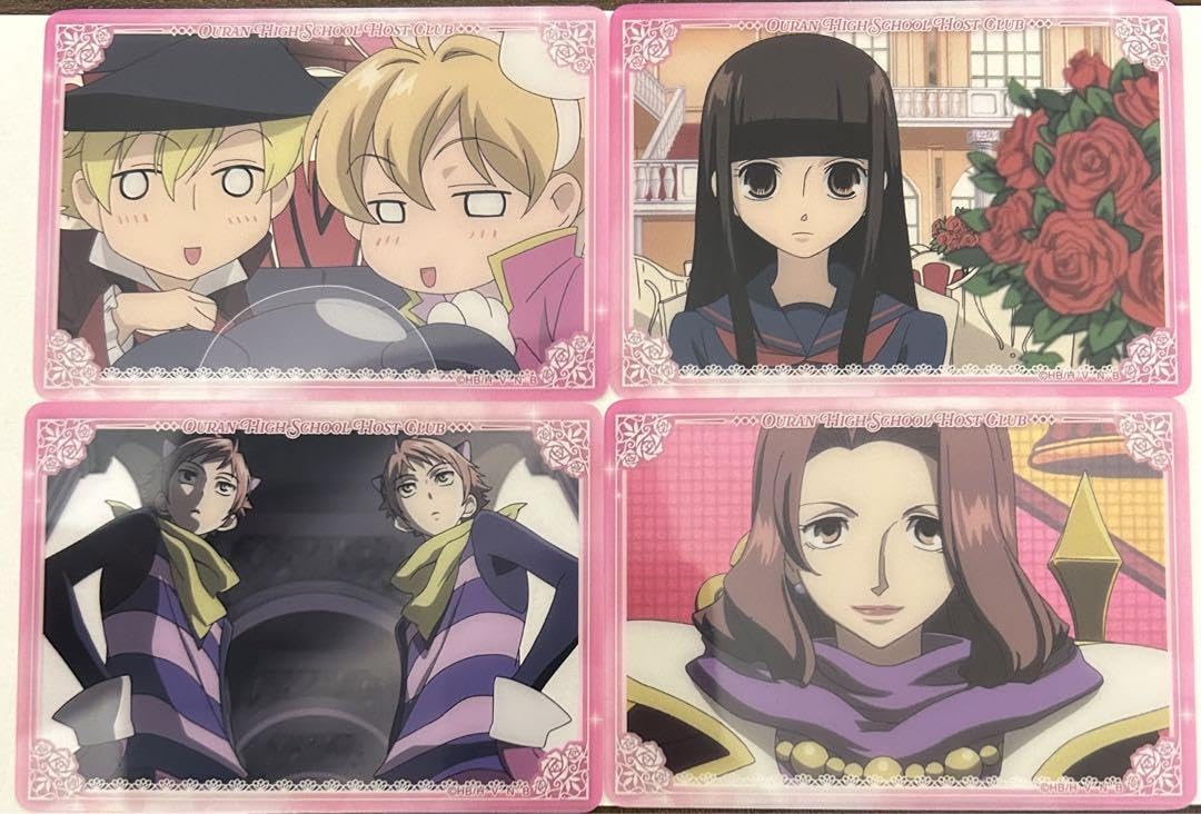 桜蘭高校ホスト部 クリアポストカード4種セット まとめて Amazon.co.jp: 桜蘭高校ホスト部 クリアカード4枚セット : ホビー