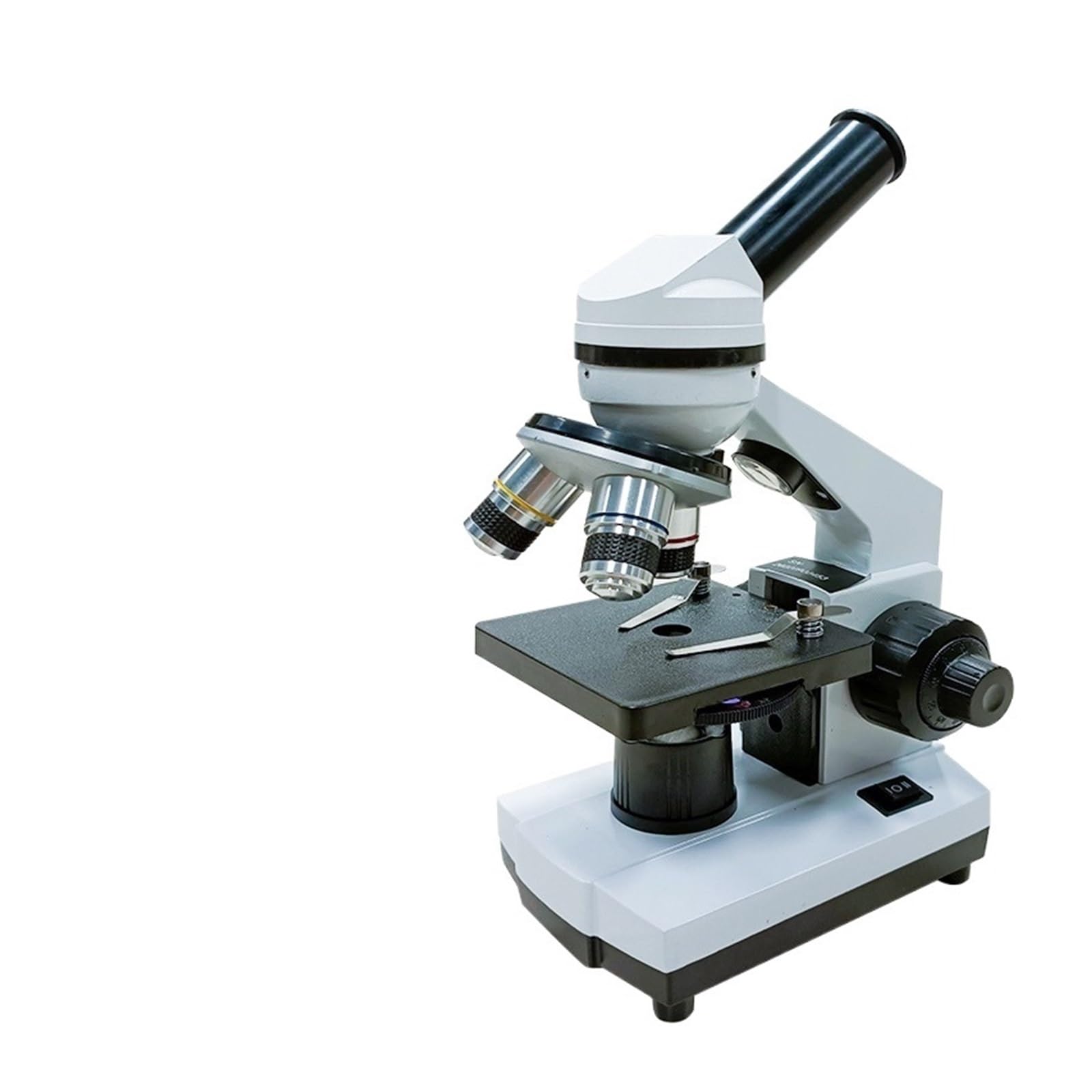 CVFRDD 40X-2500X Microscopes For Kids Students Adults Powerful Biological Educational Microscopes With Slides Set Phone Adapter(2500X Microscope)