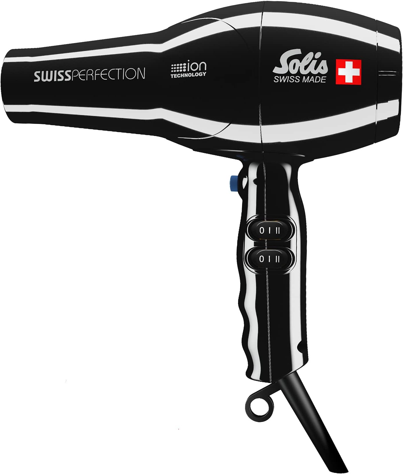 Solis 968.42 Swiss Perfection Hair Dryer (Type 440), Black (Pack of 1)