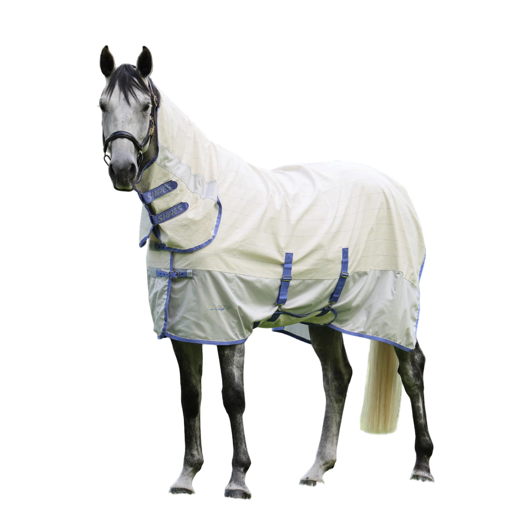 Shires Tempest Original Summer Shield with Mesh - Grey 5ft0