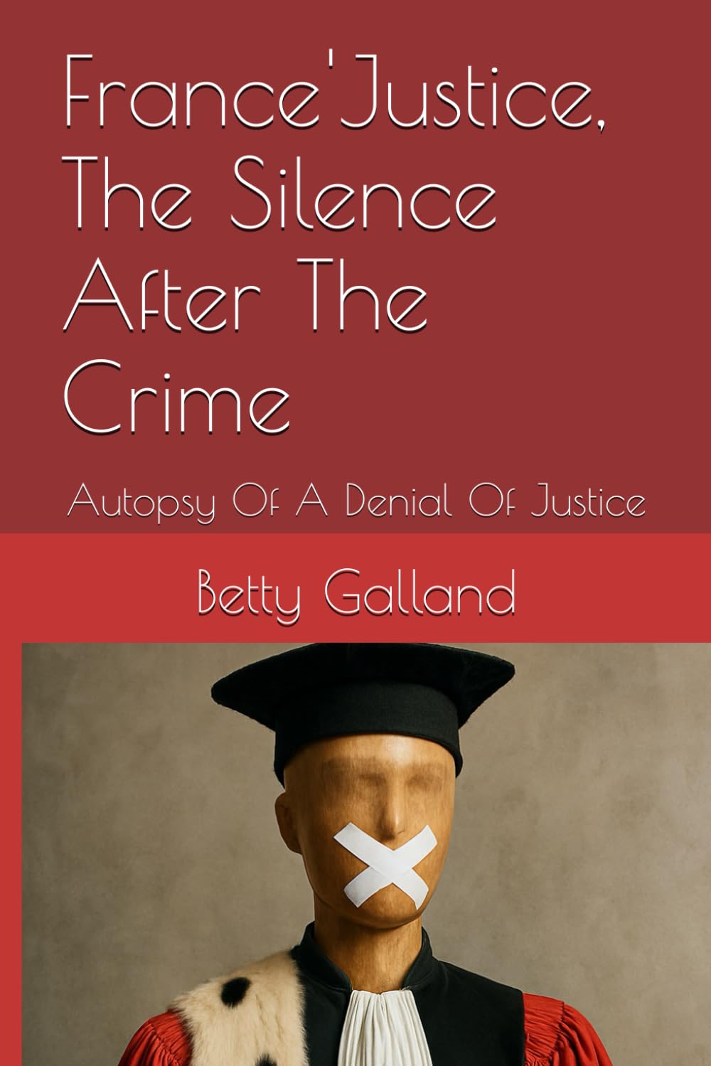 France'Justice, The Silence After The Crime: Autopsy Of A Denial Of Justice