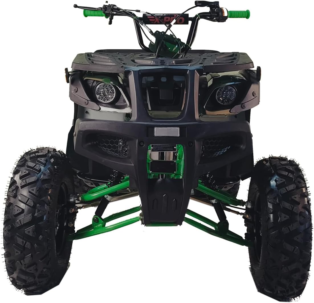 X-PRO 200 Utility ATV with Automatic Transmission w/Reverse,Big 23"/22" Wheels! (Green Camo)