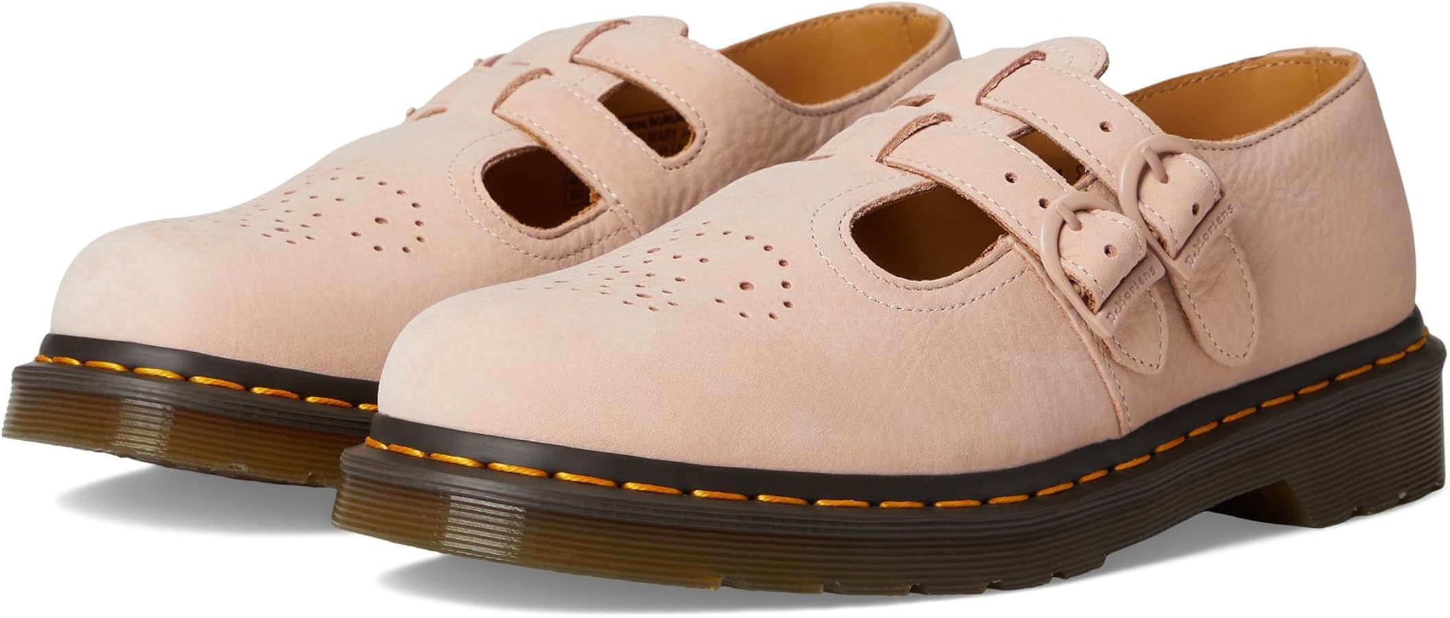 Amazon.com | Dr. Martens, Women's, 8065 Mary Jane, Powder Pink, 10