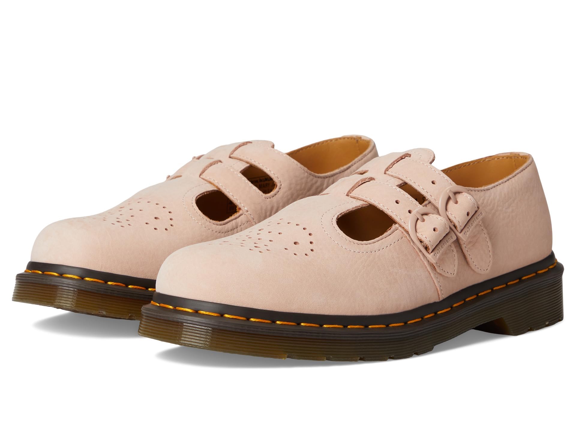 Dr. Martens, Women's, 8065 Mary Jane, Powder Pink, 5, Medium
